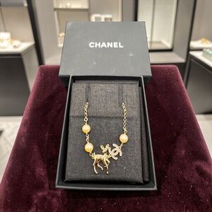 Chanel Gold and Pearl bracelet